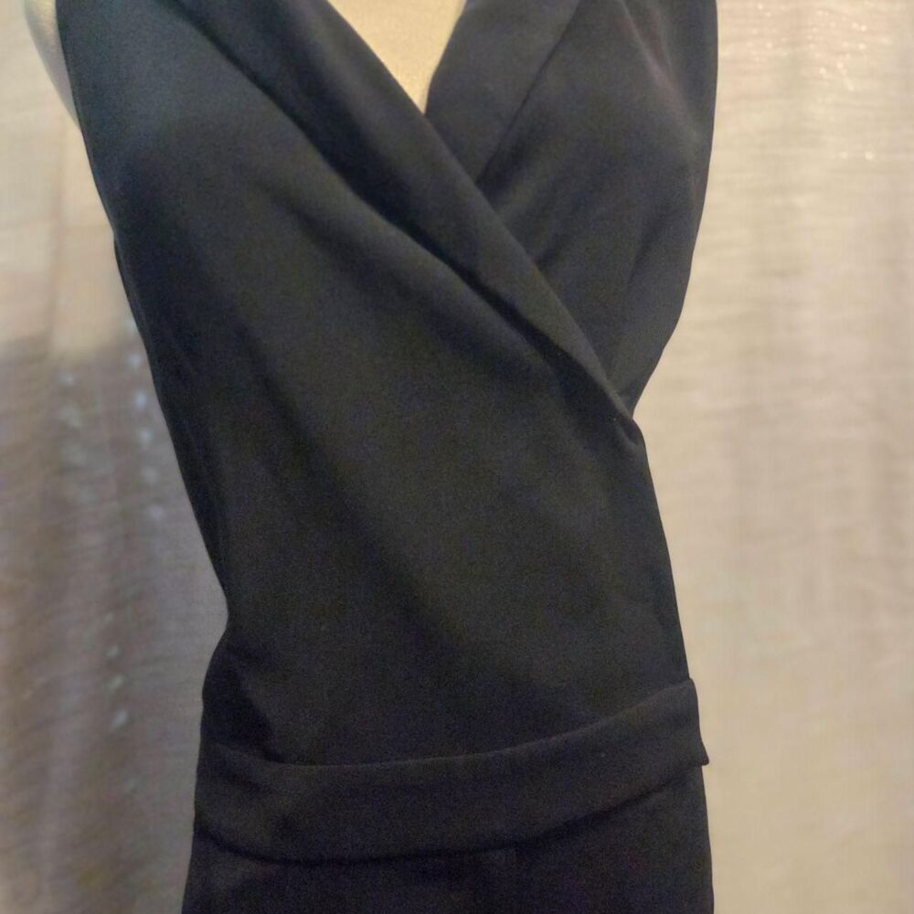 White-house-black-market Women's Black Jumpsuit